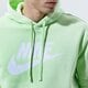 Vyriškas džemperis NIKE DŽEMPERIS SPORTSWEAR CLUB FLEECE bv2973-383 spalva žalia