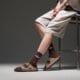 Moteriškos šlepetės BIRKENSTOCK ARIZONA  51463 spalva rusvai gelsva