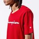 Vyriški marškinėliai CHAMPION MARŠKINĖLIAI LOGO TEE 215280rs001 spalva raudona