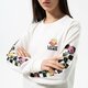 Moteriški marškinėliai VANS MARŠKINĖLIAI POPPY CHECK LS BFF vn0a7yv9fs81 spalva balta