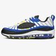 Vyriški kedai NIKE AIR MAX 98 640744-400 spalva mėlyna