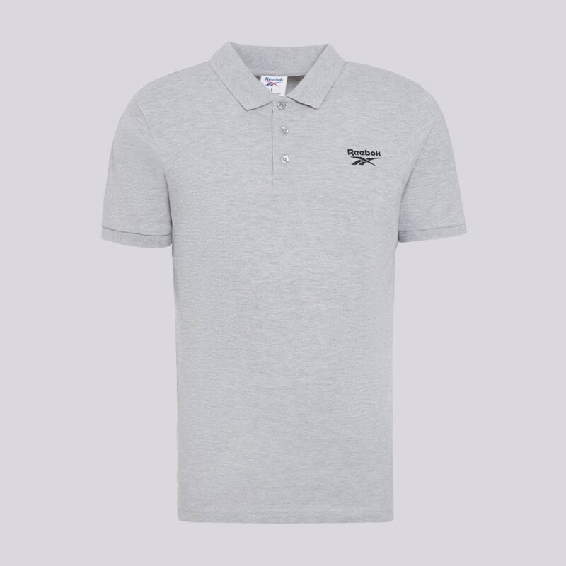 REEBOK POLO BLAZE EMBROIDERED SS POLO SHIRT