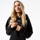 Moteriškas džemperis ADIDAS DŽEMPERIS VOCAL CROP HOOD ej8537 spalva juoda