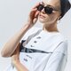 Moteriški marškinėliai NIKE MARŠKINĖLIAI W NSW SWSH MARŠKINĖLIAI SS cu5682-100 spalva balta
