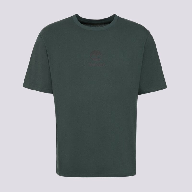 TIMBERLAND MARŠKINĖLIAI NEW SMALL LOGO   PRINT SS TEE GREEN 