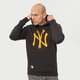 Vyriškas džemperis NEW ERA DŽEMPERIS SU GOBTUVU   TEAM LOGO HOODY NYY BLK 12893131 spalva juoda