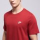Vyriški marškinėliai NIKE MARŠKINĖLIAI SPORTSWEAR CLUB ar4997-613 spalva tamsiai raudona