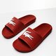 Vyriškos šlepetės LACOSTE CROCO SLIDE 119 1 CMA 737cma001817k spalva raudona