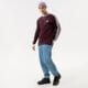 Vyriški marškinėliai ADIDAS MARŠKINĖLIAI 3-STRIPES LS T hk7288 spalva tamsiai raudona