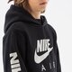 Vaikiškas džemperis NIKE DŽEMPERIS SU GOBTUVU B NSW NIKE AIR PO HOODIE BOY dm8109-010 spalva juoda
