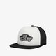 Vaikiška kepurė su snapeliu VANS KEPURĖ MN CLASSIC PATCH TRUCKER vn000h2vyb21 spalva balta