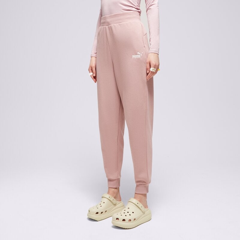 PUMA KELNĖS ESS+ EMBROIDERY HIGH-WAIST PANTS