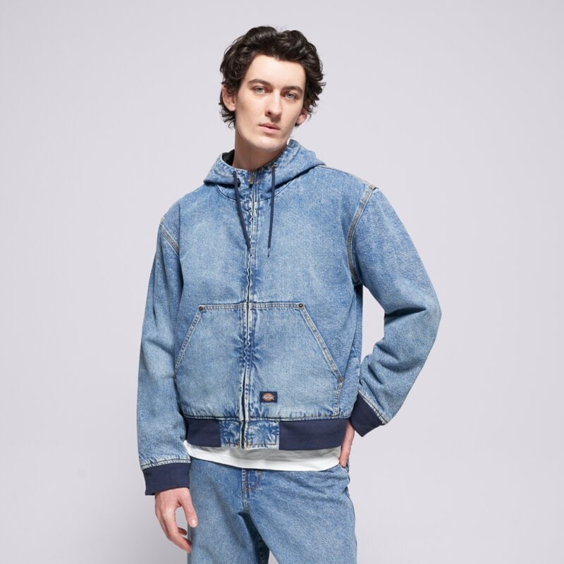 DICKIES STRIUKĖ DICKIES HOODED DENIM JACKET