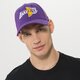Vyriška kepurė su snapeliu NEW ERA KEPURĖ WASHED PACK 940 LAKERS LOS ANGELES LAKERS TRP 60240335 spalva violetinė