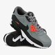 NIKE AIR MAX 90 LEATHER (GS)  833412010 spalva pilka