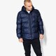 Vyriška žieminė striukė ADIDAS STRIUKĖ HOODED JKT br4782 spalva tamsiai mėlyna