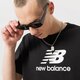Vyriški marškinėliai NEW BALANCE MARŠKINĖLIAI NB ESSENTIALS LOGO TEE mt31541bk spalva juoda