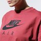 Moteriški marškinėliai NIKE MARŠKINĖLIAI W NSW AIR MARŠKINĖLIAI SS bv4777-661 spalva tamsiai raudona