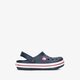 Vaikiški sandalai CROCS CROCBAND CLOG K 204537485i spalva tamsiai mėlyna
