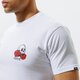 Vyriški marškinėliai VANS MARŠKINĖLIAI MN ROSE BED SS WHITE vn0a54cvwht1 spalva balta