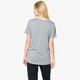 Moteriški marškinėliai NIKE MARŠKINĖLIAI LS W NSW ESSNTL   MARŠKINĖLIAI SS METLLIC 859733091 spalva pilka