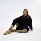 Moteriškas džemperis NIKE DŽEMPERIS SU GOBTUVU W NSW ESSNTL FLC HOODIE SSNL dh1089-010 spalva juoda
