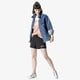 Moteriški marškinėliai NIKE MARŠKINĖLIAI SS W NSW MARŠKINĖLIAI SS MESH bv8868-605 spalva rožinė