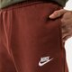 Vyriškos kelnės NIKE KELNĖS SPORTSWEAR CLUB FLEECE bv2671-217 spalva ruda