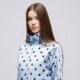 Moteriškas džemperis ADIDAS DŽEMPERIS UŽSEGAMAS SATIN POLKA DOTS TT kv1167 spalva mėlyna