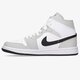 AIR JORDAN 1 MID  bq6472-015 spalva pilka