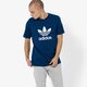 Vyriški marškinėliai ADIDAS MARŠKINĖLIAI SS TREFOIL MARŠKINĖLIAI ADICOLOR dv1603 spalva mėlyna