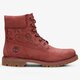 TIMBERLAND PREMIUM 6 INCH BOOT - W  a1k3o spalva tamsiai raudona