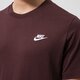 Vyriški marškinėliai NIKE MARŠKINĖLIAI SPORTSWEAR CLUB ar4997-203 spalva tamsiai raudona