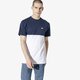 Vyriški marškinėliai VANS MARŠKINĖLIAI SS MN COLORBLOCK TEE NVY/WHT vn0a3czd5s21 spalva tamsiai mėlyna