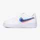 Vaikiški kedai NIKE AIR FORCE 1 LV8 KSA (GS) bv2551-100 spalva balta