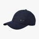 Vaikiška kepurė su snapeliu NIKE KEPURĖ U NSW H86 METAL SWOOSH 405043451 spalva tamsiai mėlyna