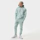 Vyriškas džemperis NIKE DŽEMPERIS SU GOBTUVU   NSW REVIVAL FLC PO HOODIE C dm5624-379 spalva žalia