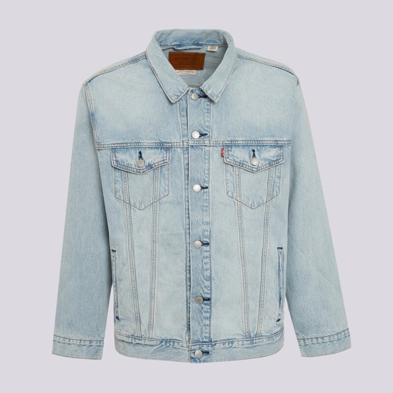 LEVI'S STRIUKĖ RELAXED FIT TRUCKER LIGHT INDIGO - WORN IN
