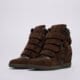 Moteriški kedai NOKWOL EDEN BROWN LEATHER SUEDE nkedenbrown spalva ruda