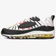 Vyriški kedai NIKE AIR MAX 98 640744-016 spalva balta