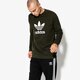 Vyriškas džemperis ADIDAS DŽEMPERIS TREFOIL CREW ADICOLOR dm7834 spalva rusvai žalsva
