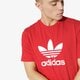 Vyriški marškinėliai ADIDAS MARŠKINĖLIAI SS TREFOIL MARŠKINĖLIAI cx1895 spalva raudona