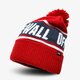 Vaikiška kepurė VANS KEPURĖ  ŽIEMINĖ OFF THE WALL POM BEANIE vn0a2yr7tn31 spalva raudona