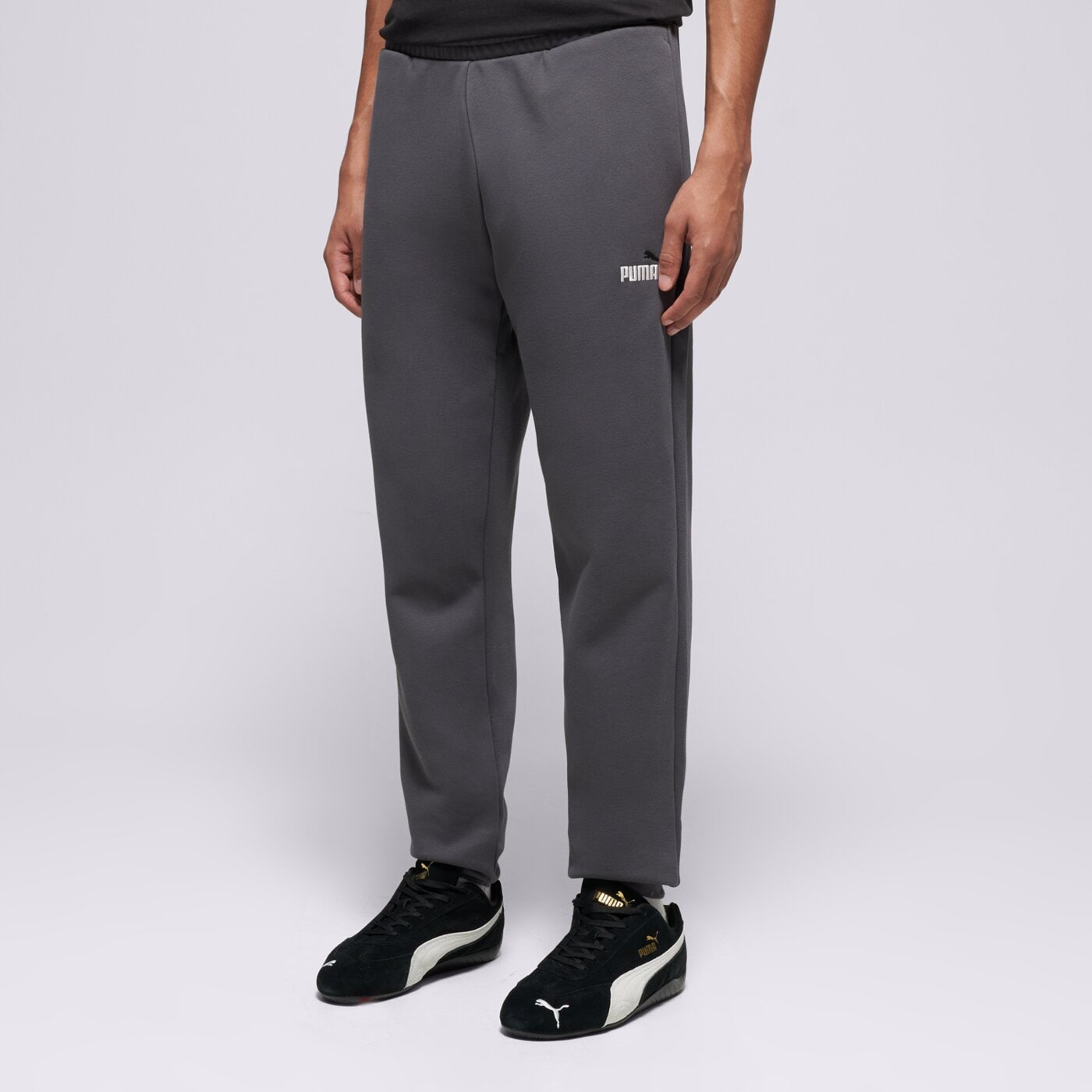 PUMA KELNĖS ESS 2 COLOR NO. 1 LOGO SWEATPANTS FL CL 684713 44