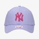 Moteriška kepurė su snapeliu NEW ERA KEPURĖ WMNS ESS 940 NYY LVD NEW YORK YANKEES LVD 60141844 spalva violetinė