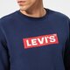 Vyriškas džemperis LEVI'S DŽEMPERIS T3 RELAXED GRAPHIC CREW 39134-0031 spalva tamsiai mėlyna