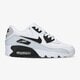 NIKE AIR MAX 90 LEATHER (GS)  833412104 spalva balta