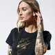 Moteriški marškinėliai NIKE MARŠKINĖLIAI W NSW TEE STMT SHINE cd7427-010 spalva juoda