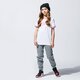 Vaikiškos kelnės NIKE KELNĖS SPORTSWEAR GIRL bv2720-091 spalva pilka