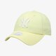 Moteriška kepurė su snapeliu NEW ERA KEPURĖ WMNS ESSENTIAL 9FORTY NY YANKEES NEW YORK YAN 80581114 spalva geltona